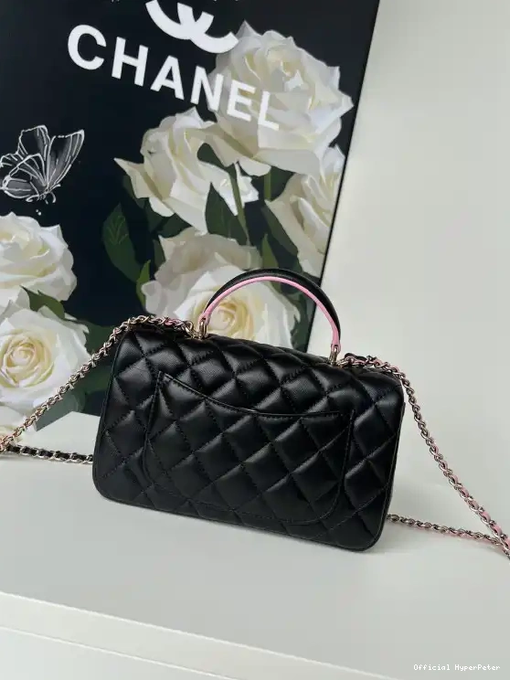 Hyper Peter FLAP TOP HANDLE-20*12*6cm WITH CHANEL BAG 0604